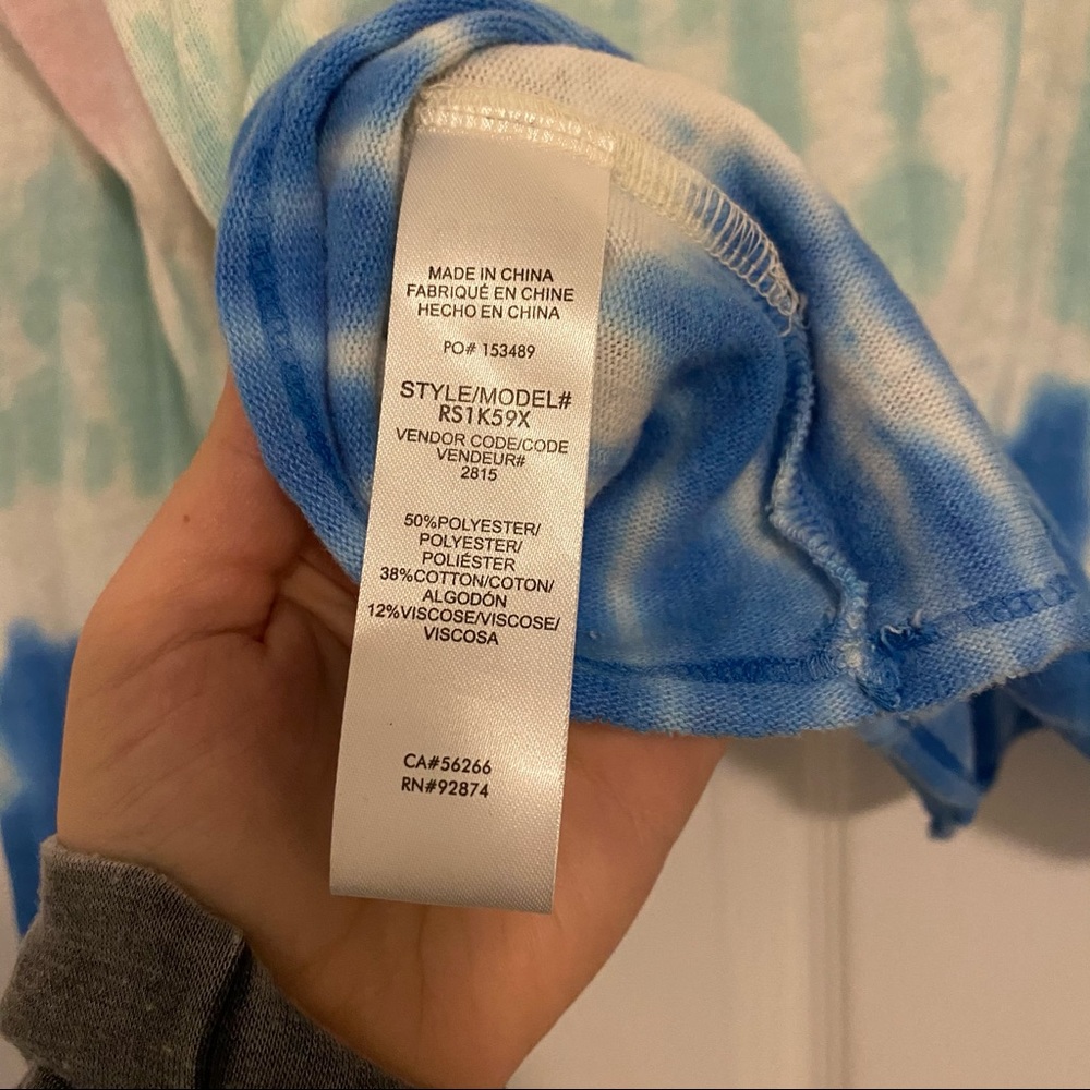 NWT Splendid Sunrise Tie Dye Pullover - Picture 6 of 7
